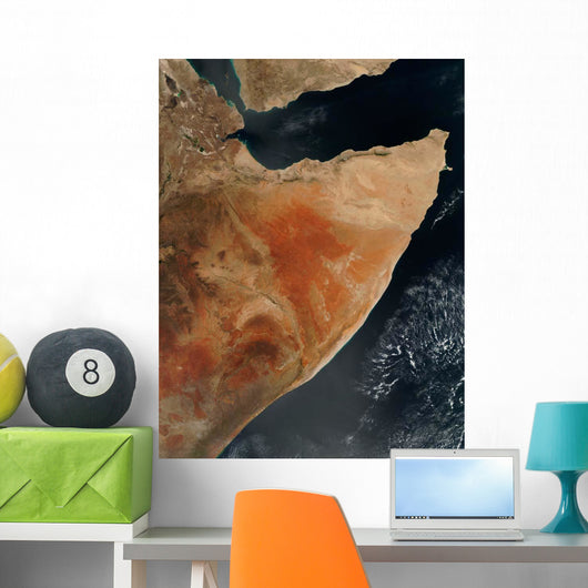 Satellite Horn Africa Wall Decal