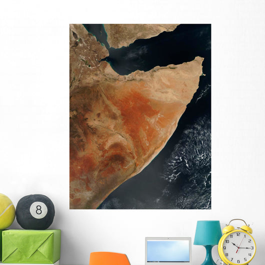 Satellite Horn Africa Wall Decal
