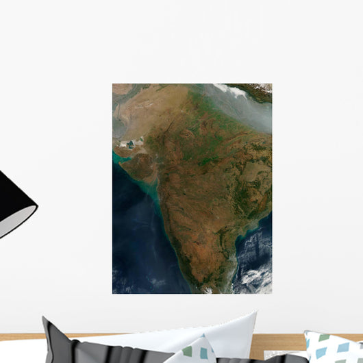 Satellite Central India Wall Decal