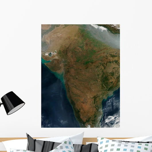 Satellite Central India Wall Decal