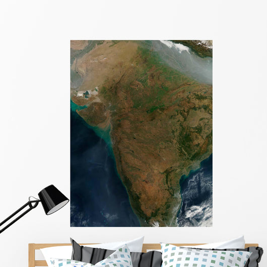 Satellite Central India Wall Decal