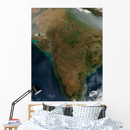 Satellite Central India Wall Decal