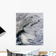 Satellite Clouds across Skies Wall Decal