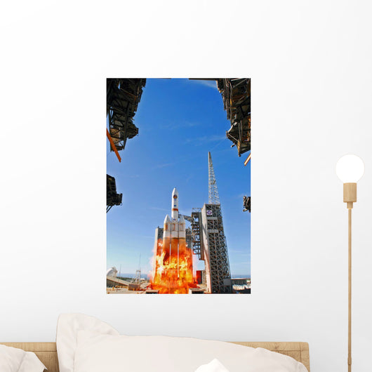 Delta Iv Heavy Launch Wall Decal