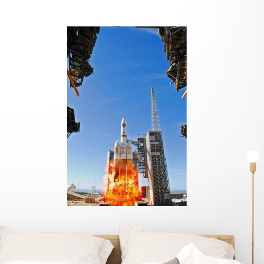 Delta Iv Heavy Launch Wall Decal