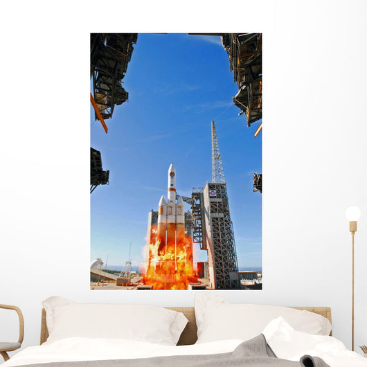 Delta Iv Heavy Launch Wall Decal