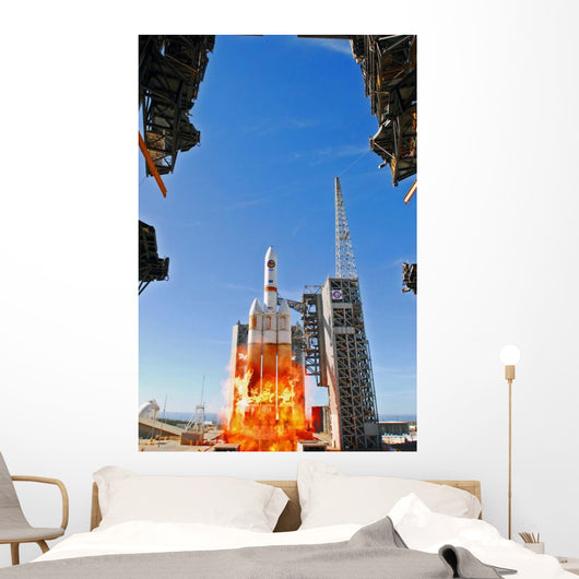 Delta Iv Heavy Launch Wall Decal