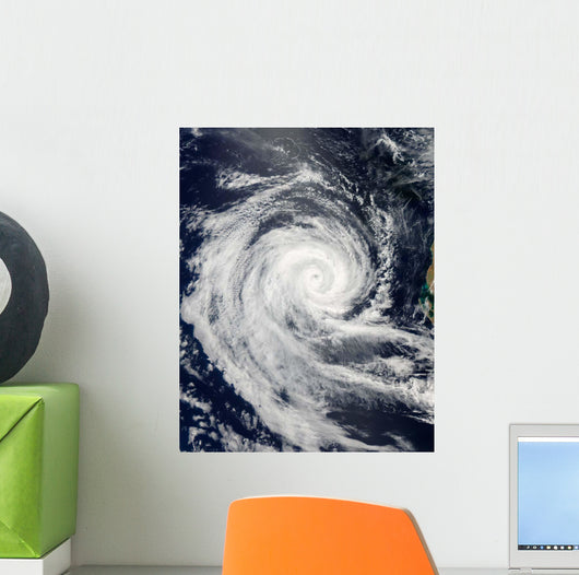 Tropical Cyclone Dianne Wall Decal Design 1