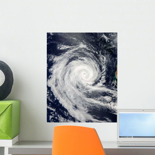 Tropical Cyclone Dianne Wall Decal Design 1