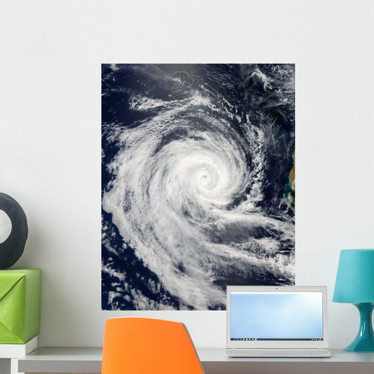 Tropical Cyclone Dianne Wall Decal Design 1