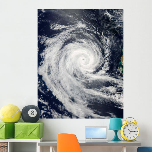 Tropical Cyclone Dianne Wall Decal Design 1