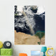 Dust Plume Stretches across Wall Decal