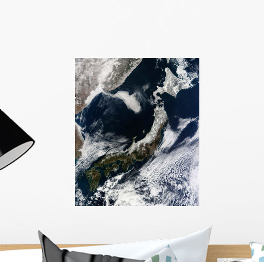 Satellite Japan Wall Decal