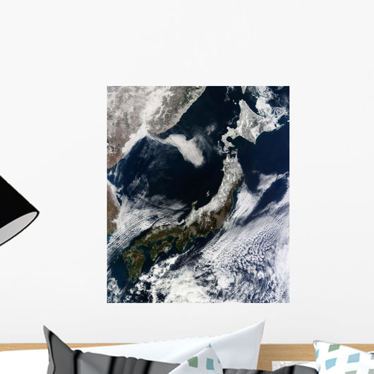 Satellite Japan Wall Decal