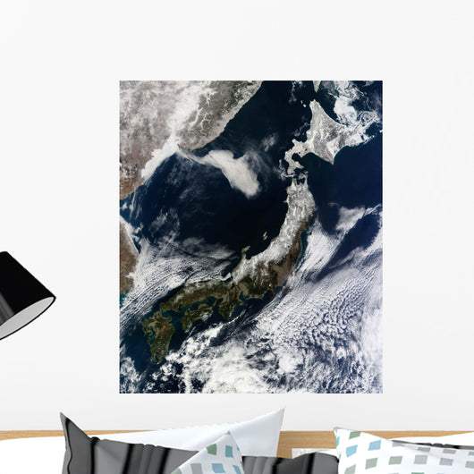 Satellite Japan Wall Decal