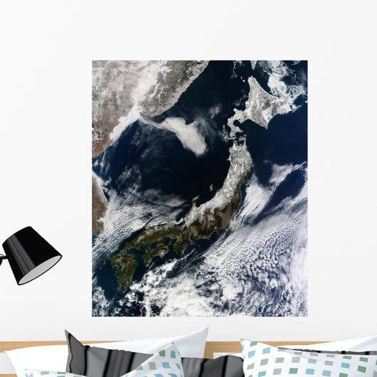Satellite Japan Wall Decal