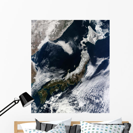 Satellite Japan Wall Decal