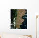 Satellite Patagonia Region South Wall Decal
