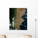 Satellite Patagonia Region South Wall Decal