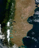 Satellite Patagonia Region South Wall Decal