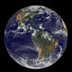 Full Earth Showing North Wall Decal Design 6