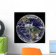 Full Earth Showing North Wall Decal Design 5