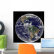 Full Earth Showing North Wall Decal Design 5