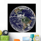 Full Earth Showing North Wall Decal Design 5