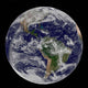 Full Earth Showing North Wall Decal Design 4