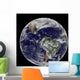 Full Earth Showing North Wall Decal Design 2