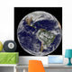 Full Earth Showing North Wall Decal Design 2