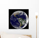 Full Earth Showing North Wall Decal Design 1
