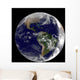 Full Earth Showing North Wall Decal Design 1