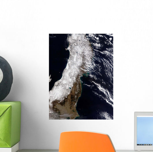 Satellite Northeast Japan Wall Decal