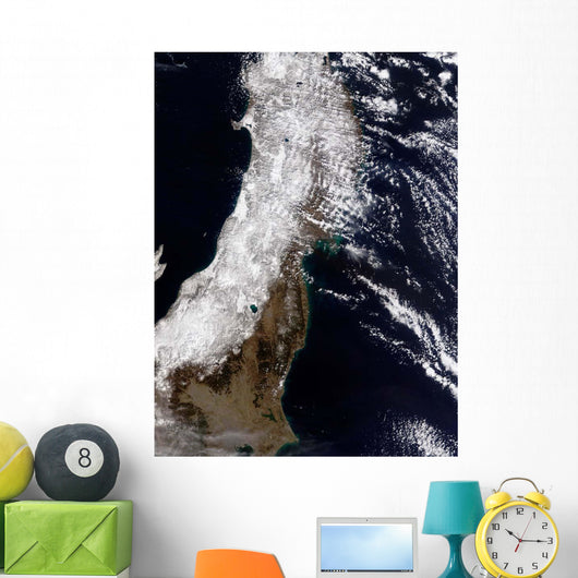 Satellite Northeast Japan Wall Decal