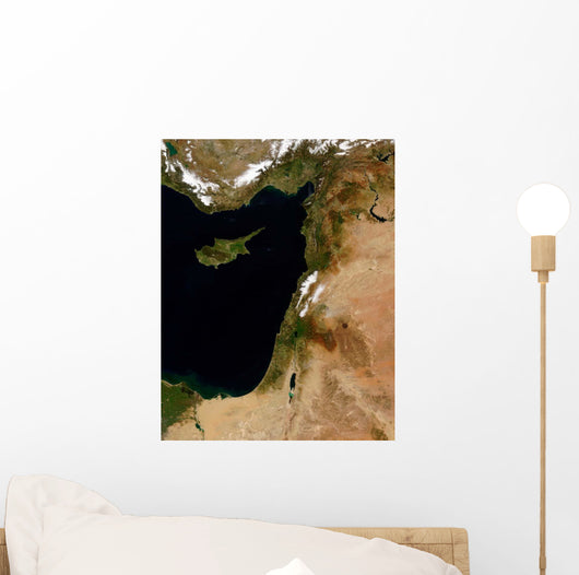 Satellite Snow Lebanon Wall Decal