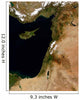 Satellite Snow Lebanon Wall Decal