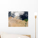 Satellite Dust Storm over Wall Decal Design 4