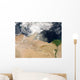 Satellite Dust Storm over Wall Decal Design 4