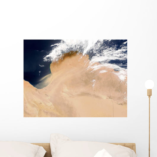 Satellite Dust Storm Libya Wall Decal
