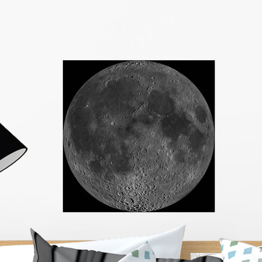 Mosaic Lunar Nearside Wall Decal
