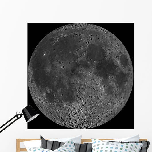 Mosaic Lunar Nearside Wall Decal