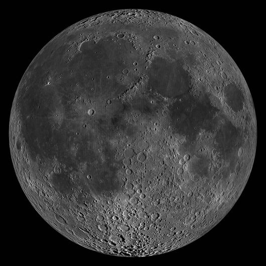 Mosaic Lunar Nearside Wall Decal