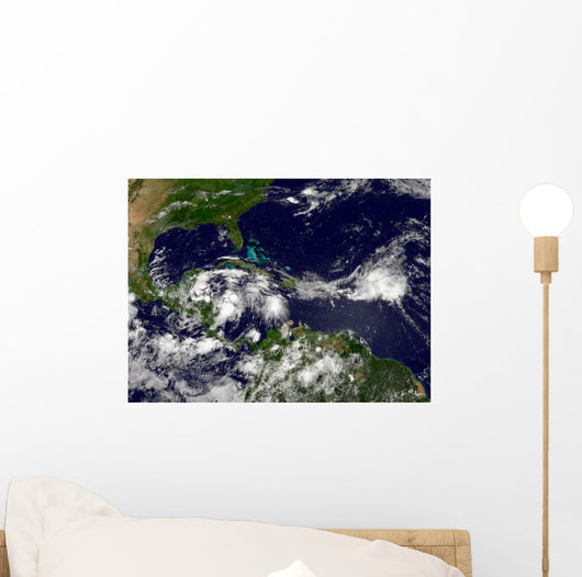 Hurricane Alex Develops Western Wall Decal