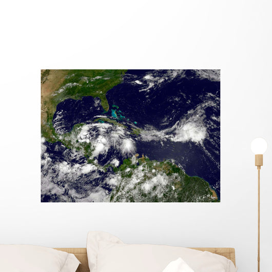 Hurricane Alex Develops Western Wall Decal