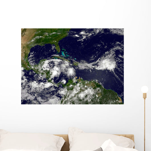 Hurricane Alex Develops Western Wall Decal