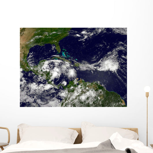 Hurricane Alex Develops Western Wall Decal