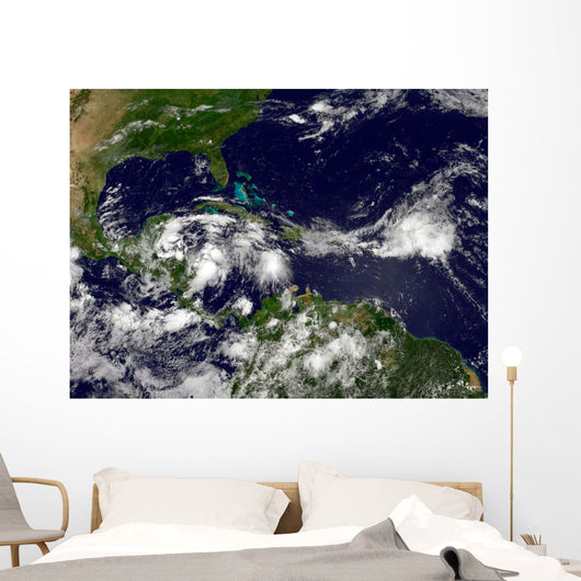 Hurricane Alex Develops Western Wall Decal