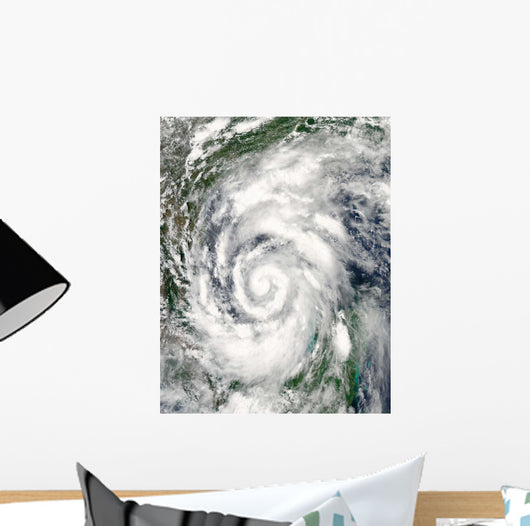 Tropical Storm Alex over Wall Decal