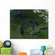 Satellite Great Lakes Wall Decal Design 1